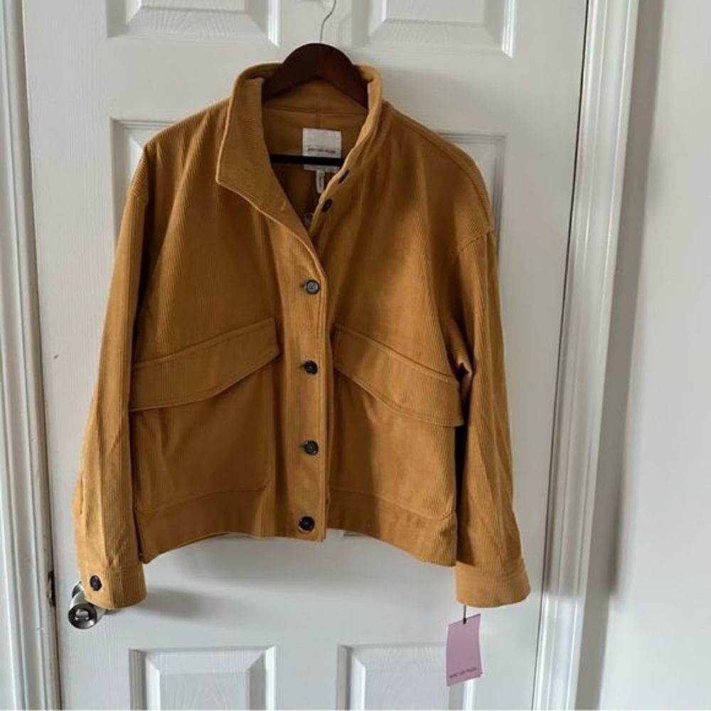 NWT Avec Les Filles Oversized Corduroy Shirt Jacket Shacket